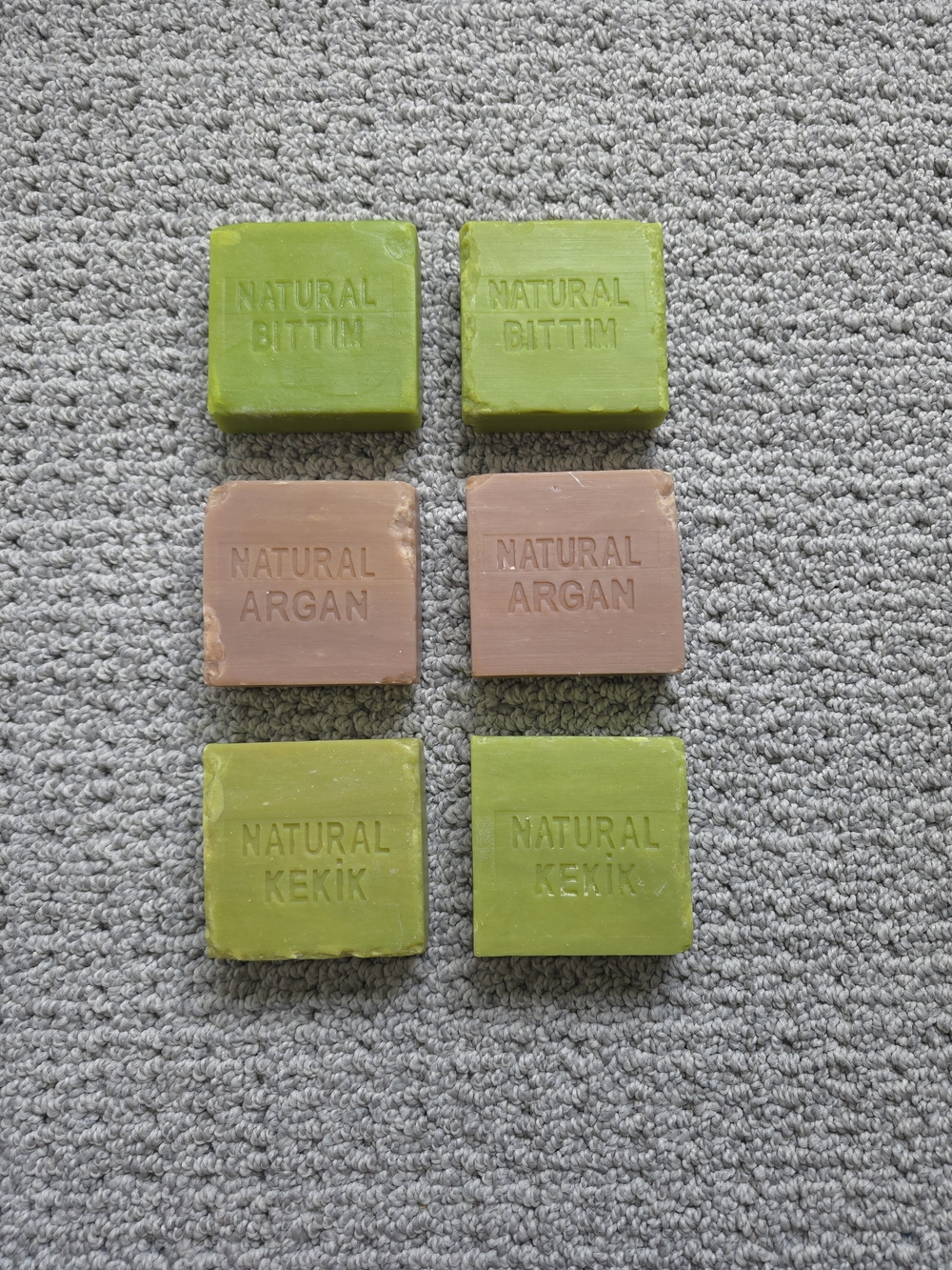 Authentic Handmade Turkish Bar Soap - Bittim, Argan & Kekik